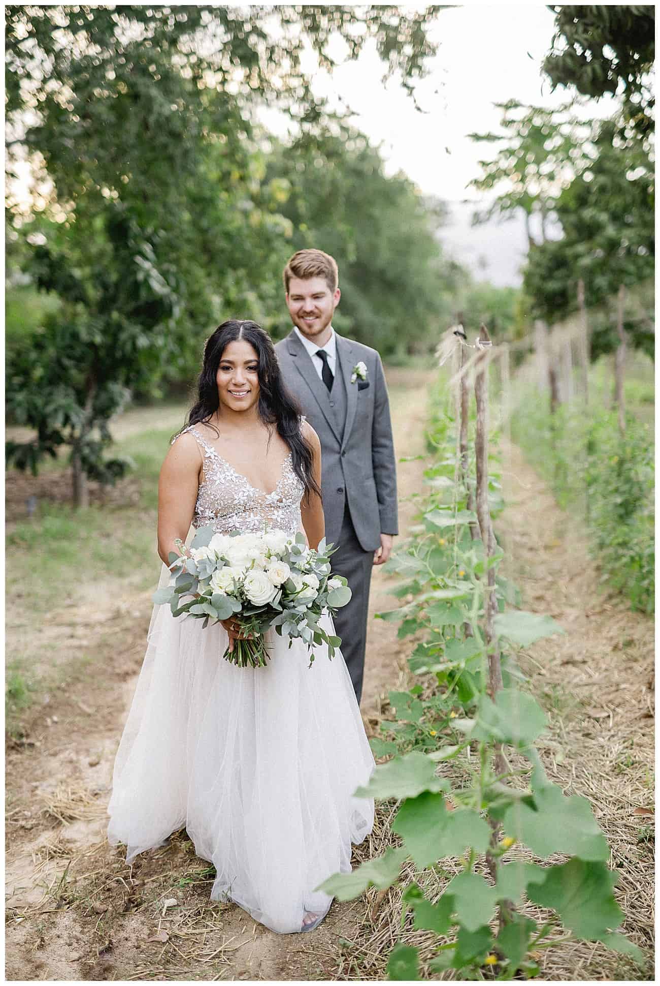 bride & Groom portrait